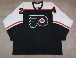 1984-85 Ed Hospodar Philadelphia Flyers Game Worn Jersey